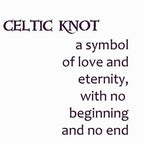 Eydís Celtic Knot Ring - 6 / Garnet