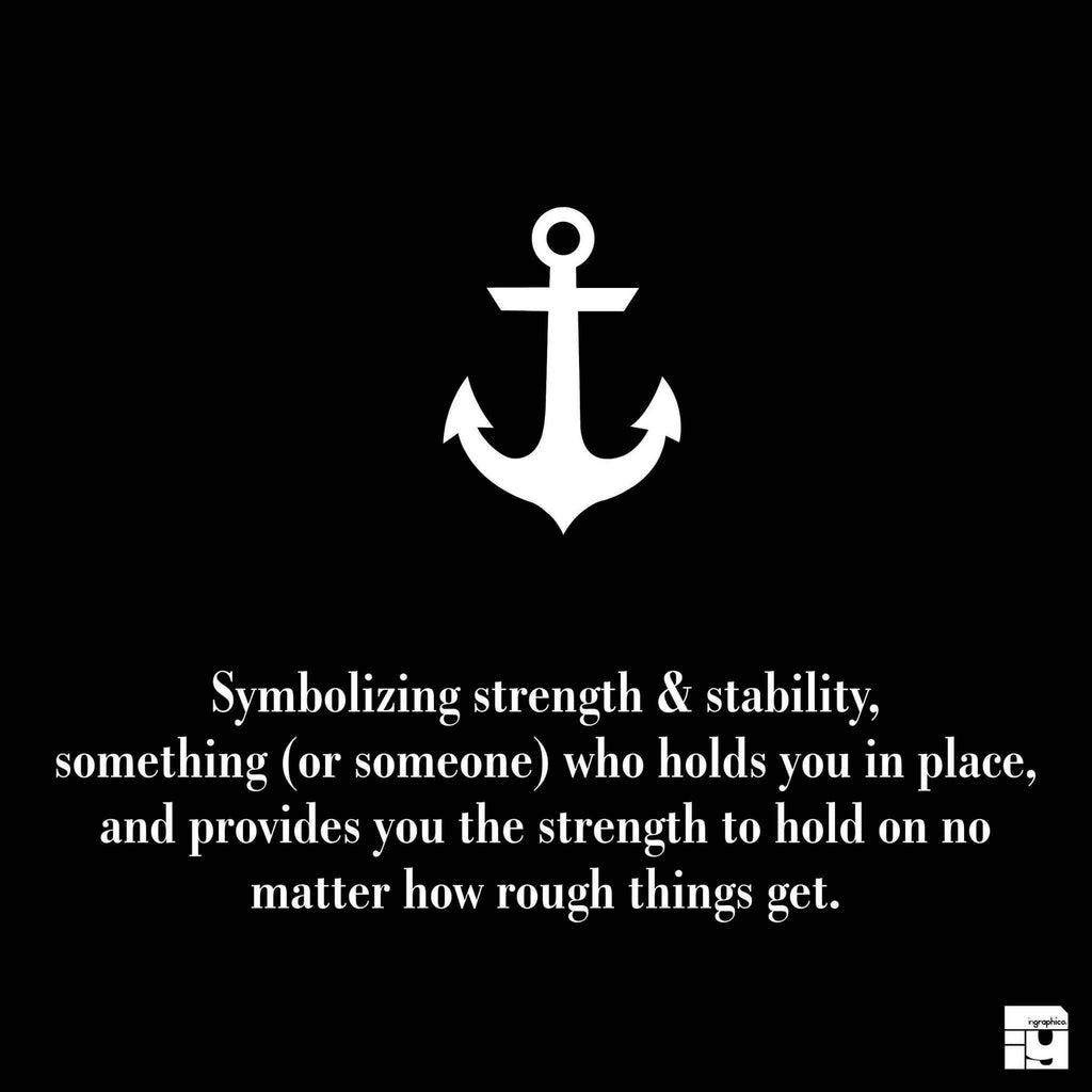 Rose Gold Hope Anchor Ring - 6