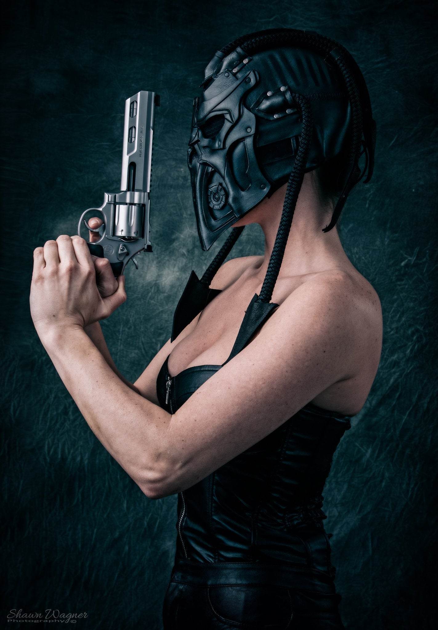 Dreaded Helmet Genuine Leather Mask - 