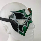 Super Hero Wrestling Mask Handmade Genuine Leather Mask - 