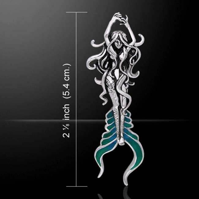 Diver Mermaid Necklace - 18