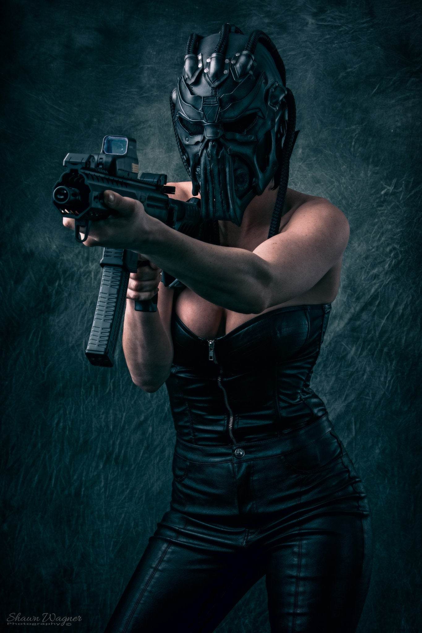 Dreaded Helmet Genuine Leather Mask - 