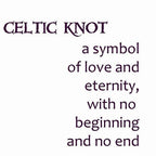 Galette Celtic Moon Earrings