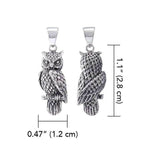 Watchful Owl Necklace - 18