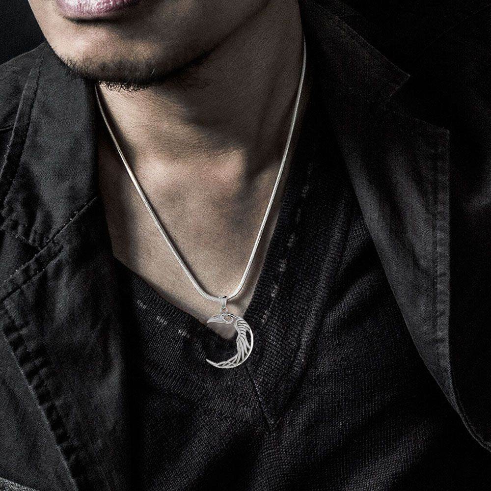 Raven Moon Necklace - 