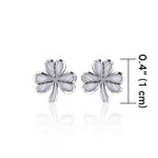 Shamrock Post Earrings - 
