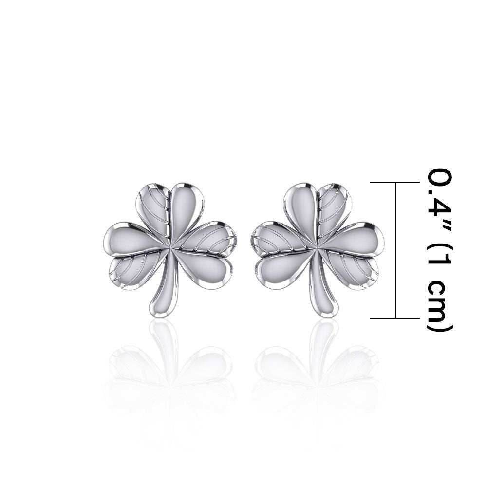 Shamrock Post Earrings - 