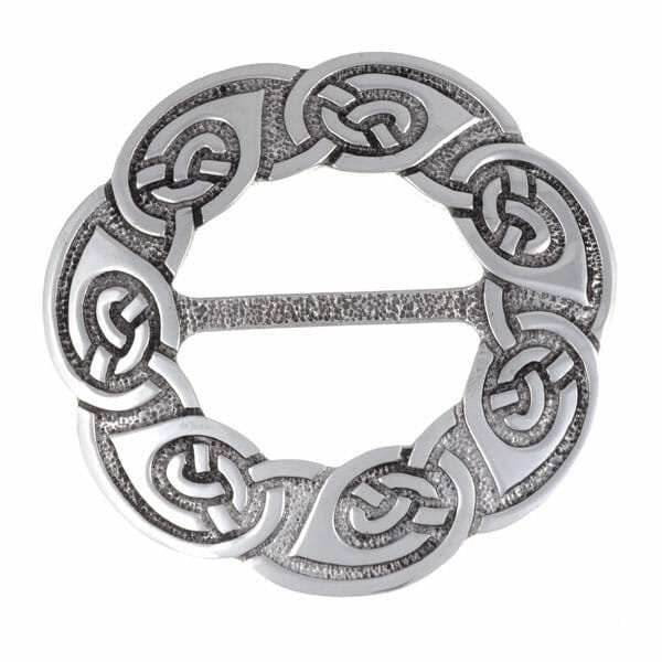Lorna Celtic Knot Scarf Ring - 