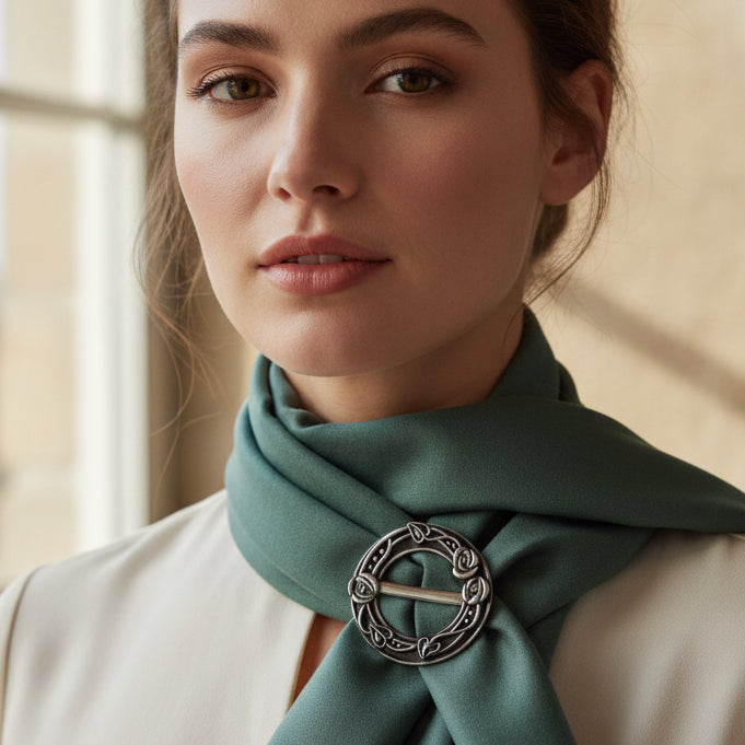 Mackintosh Roses Scarf Ring