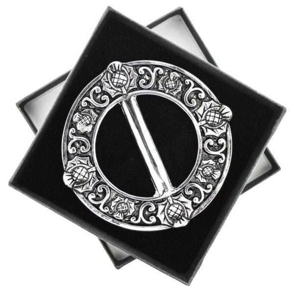 Thistle Scarf Ring - 