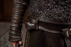 Ragnar medieval leather bracers (Vikings s2) - for one hand
