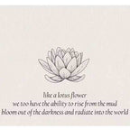 Lotus Amethyst Necklace - 18