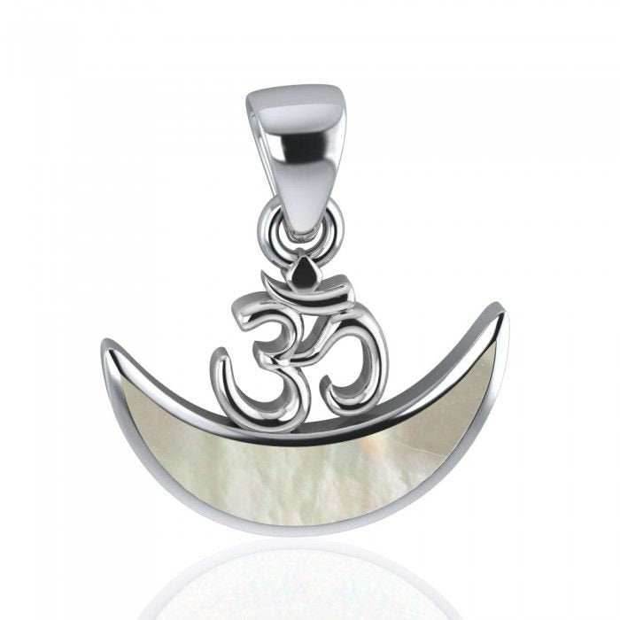 Moon Om Necklace - White Onyx