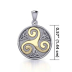 Carran Spiral Necklace - 18
