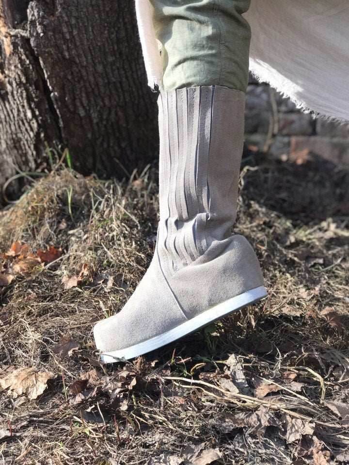 Luke Skywalker boots (Star Wars The Last Jedi) - 5 / With ribbon