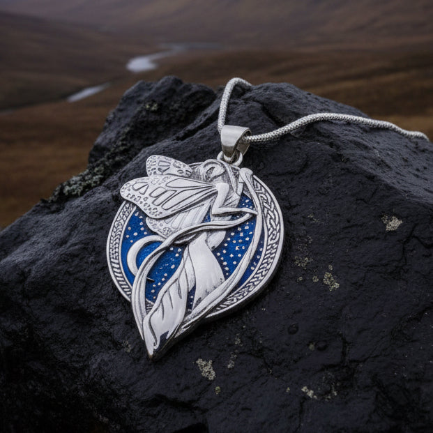 Blue Fairy Necklace