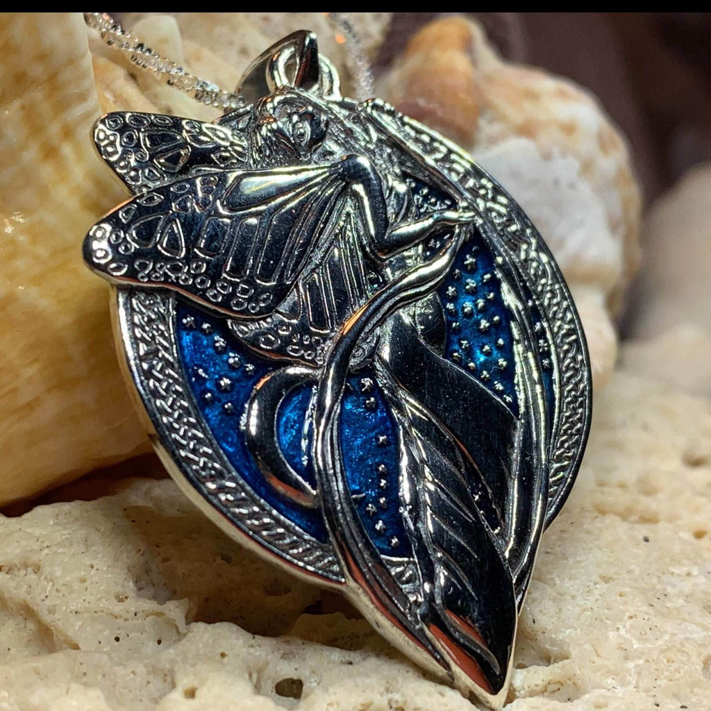Blue Fairy Necklace - 18