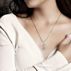 Trinity Knot Infinity Necklace - 18