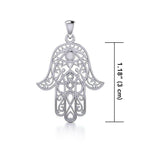 Amory Hamsa Hand Necklace - 18