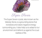 Celtic Amethyst Dusk Necklace - 18 / Square Stone