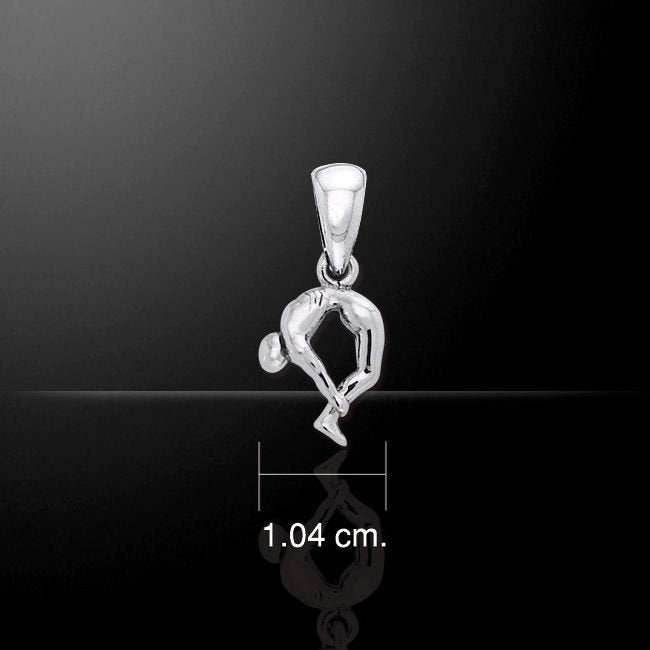 Yoga Pose Om Necklace - 