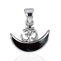Moon Om Necklace - Black Onyx