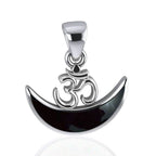 Moon Om Necklace - Black Onyx