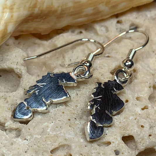Scotland Map Earrings - 