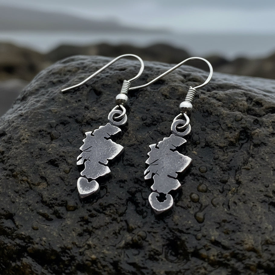 Scotland Map Earrings