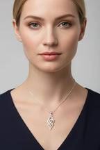 Fior Celtic Love Knot Necklace