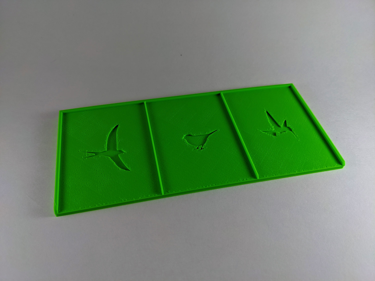 Card Tray for Wingspan