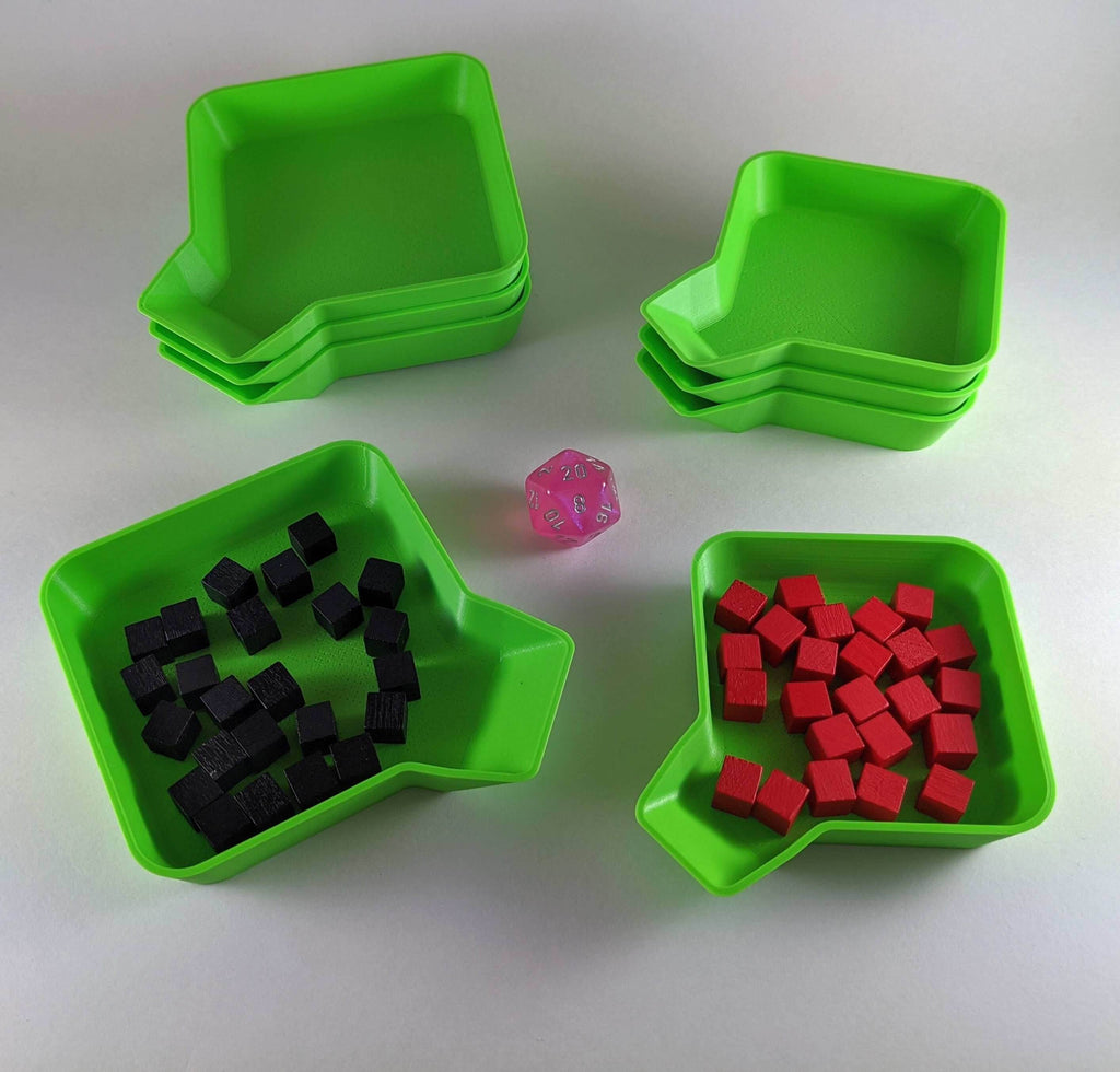 Stackable Board Game Organizer (4 pack) - Tier 1 / Small (60mm)
