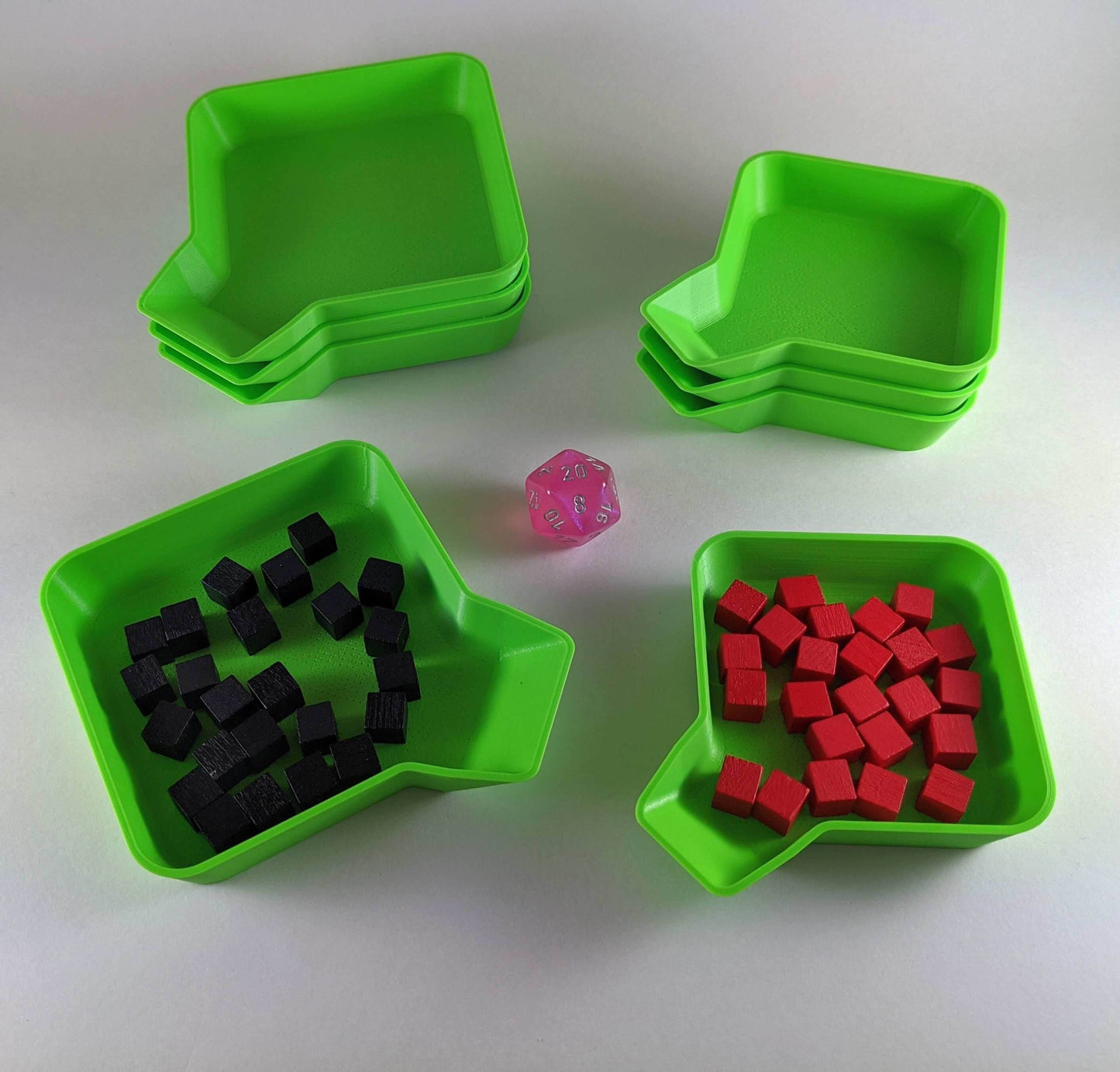 Stackable Board Game Organizer (4 pack) - Tier 1 / Small (60mm)