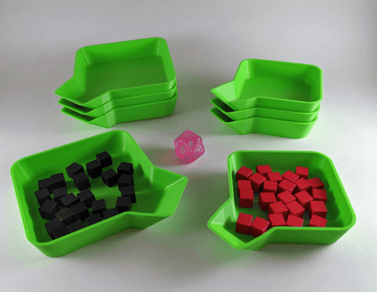 Stackable Board Game Organizer (4 pack) - Tier 1 / Small (60mm)