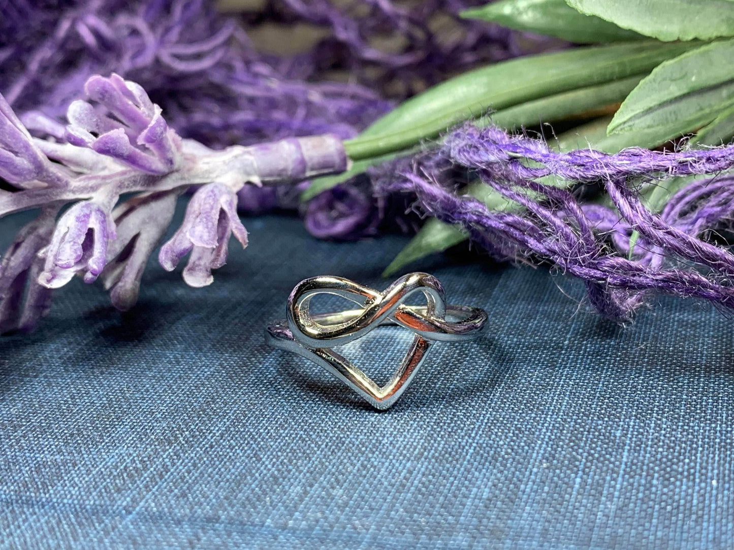 Celtic Forever Heart Ring - 4