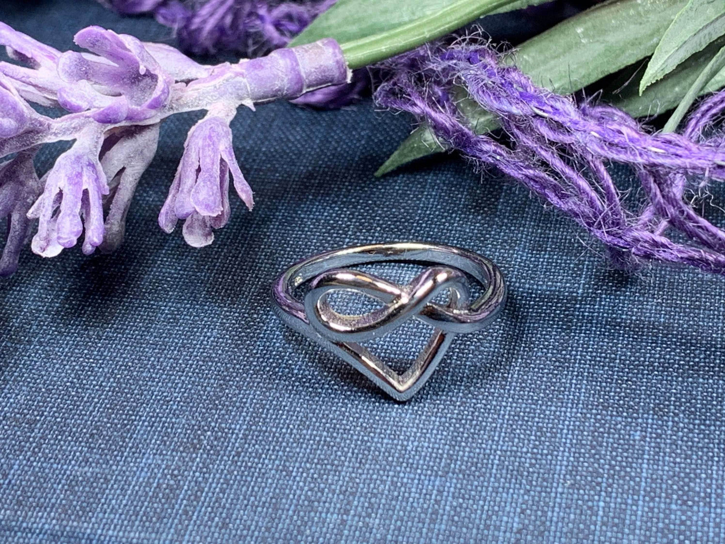 Celtic Forever Heart Ring - 4