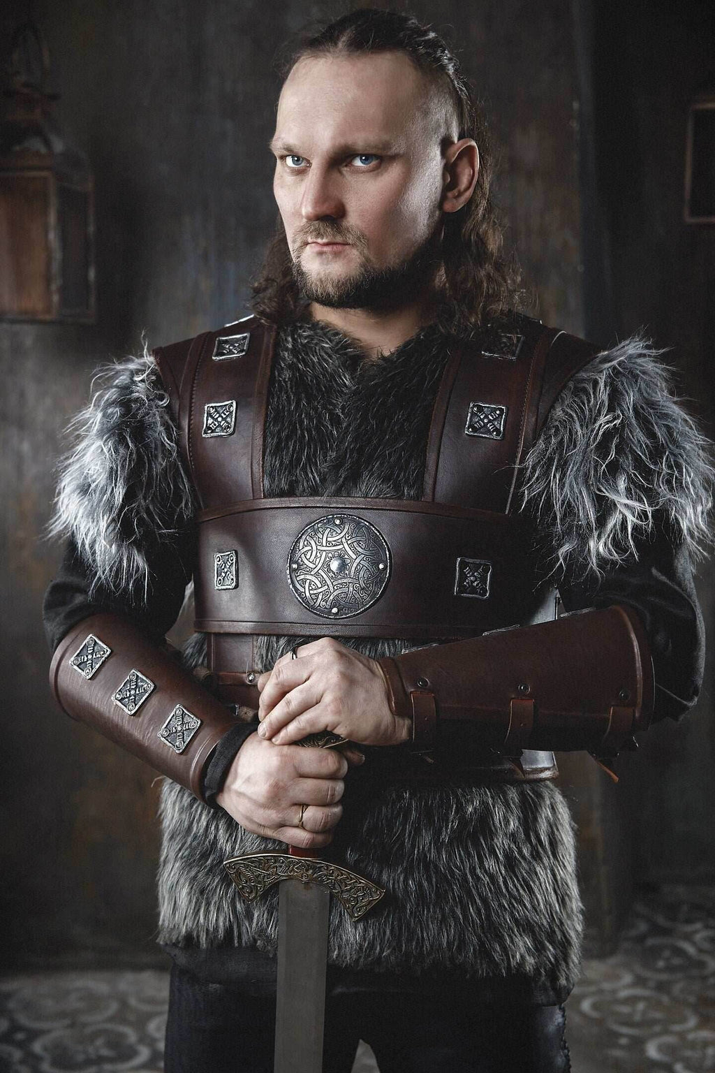 Uhtred costumeng men armor - S / Full payment