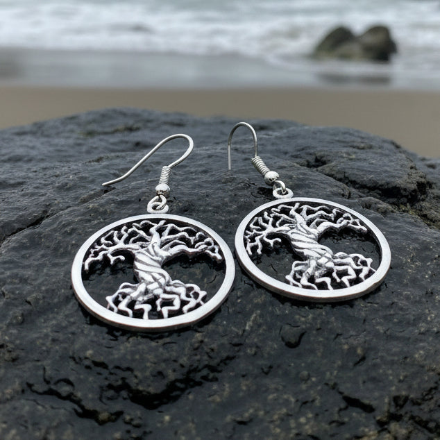 Deep Roots Tree of Life Earrings