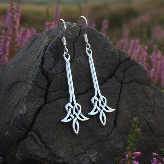 Celtic Flame Earrings