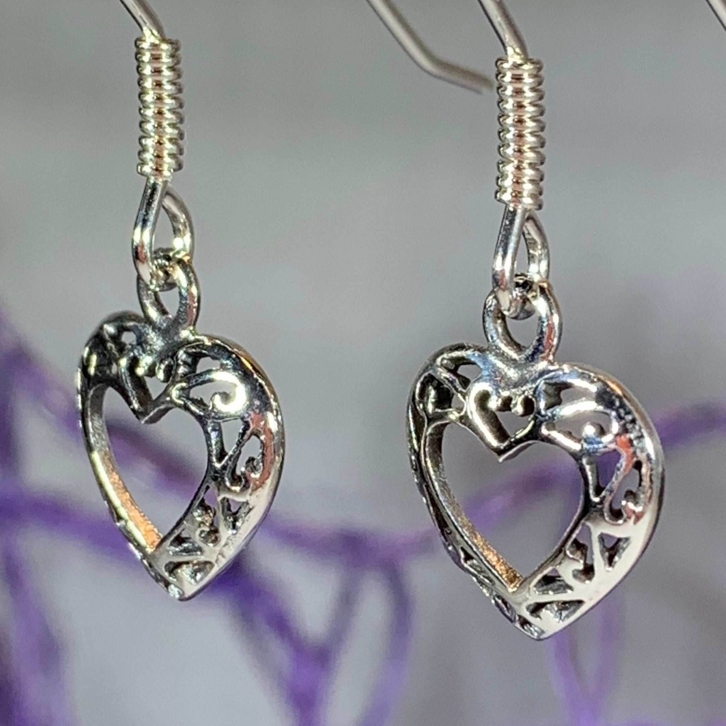 Petite Heart Earrings - 