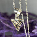 Petite Celtic Knot Necklace - 18