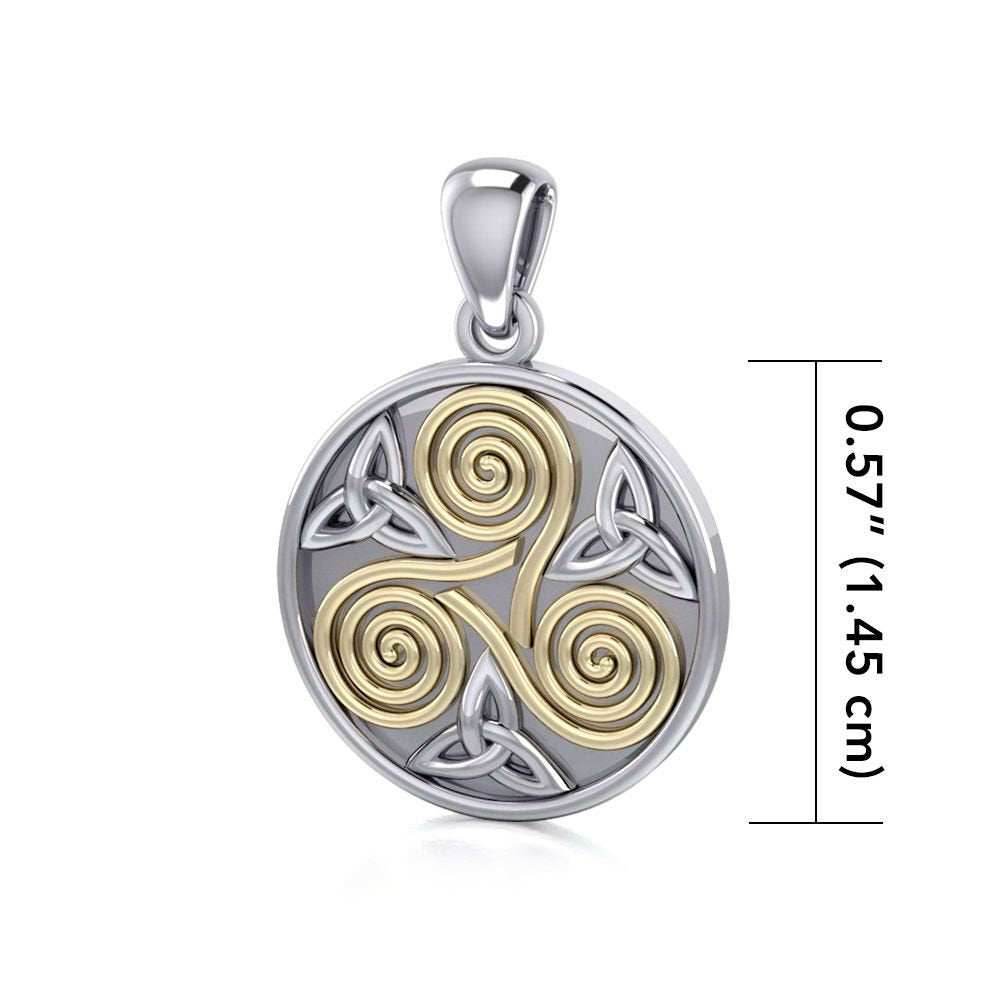 Sorcha Spiral Necklace - 18