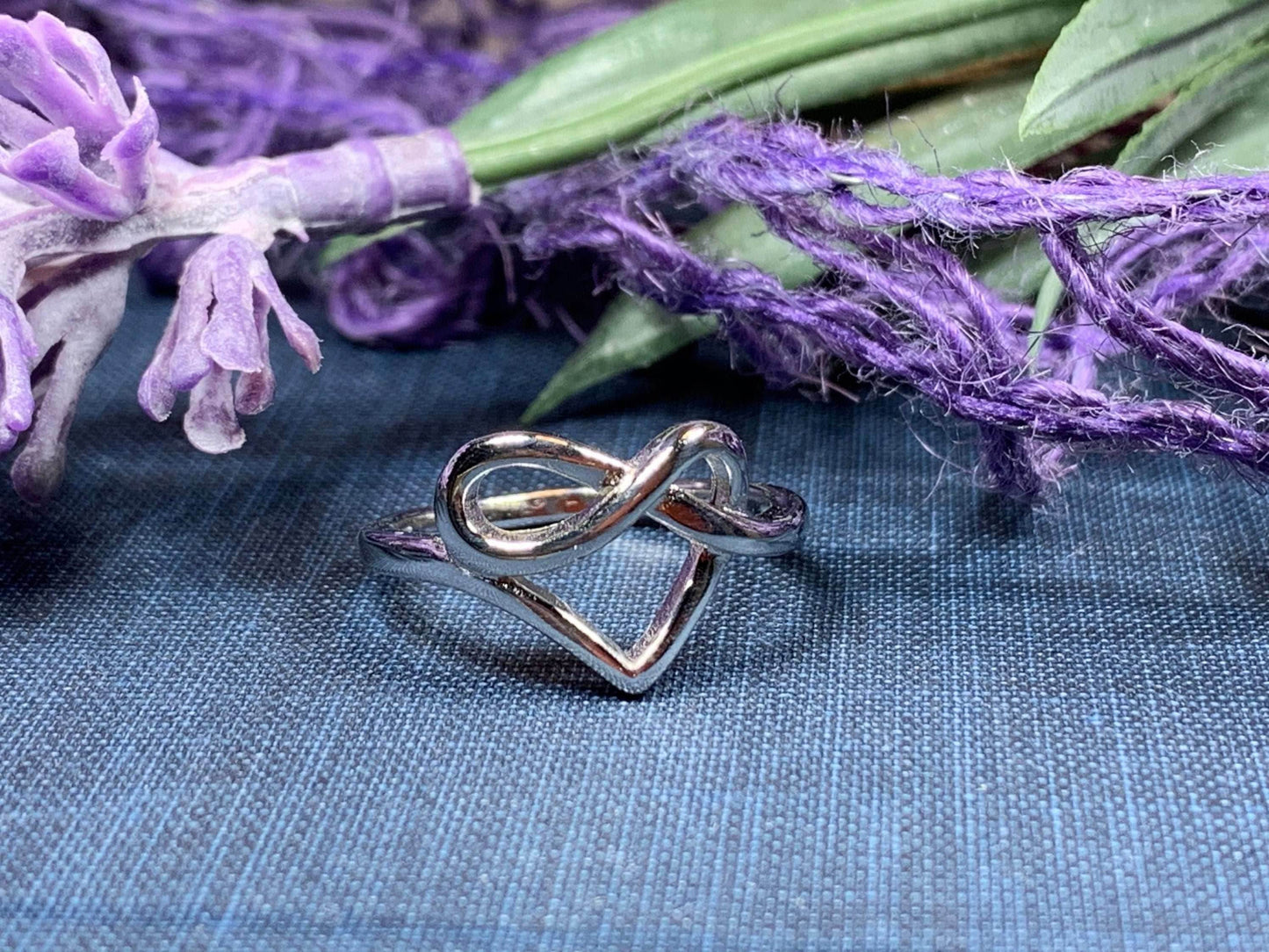 Celtic Forever Heart Ring - 4