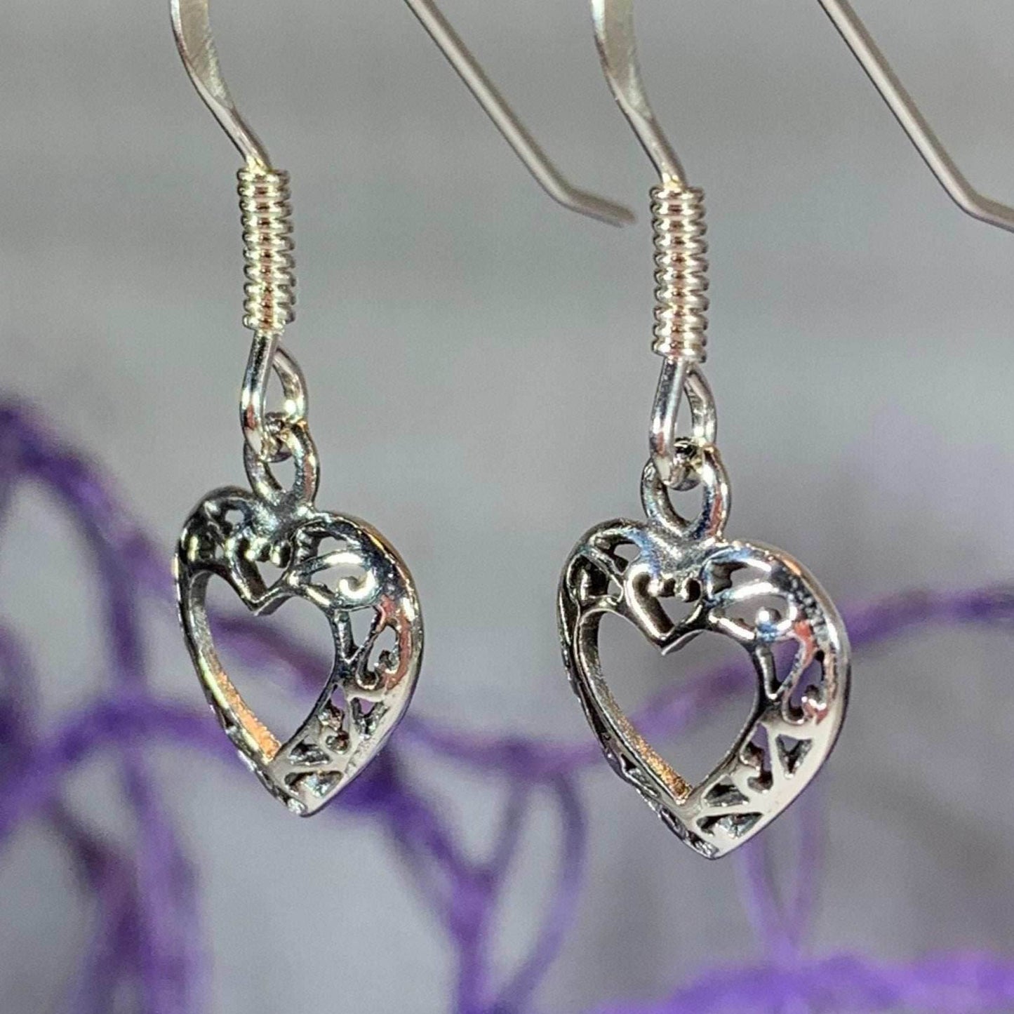 Petite Heart Earrings - 