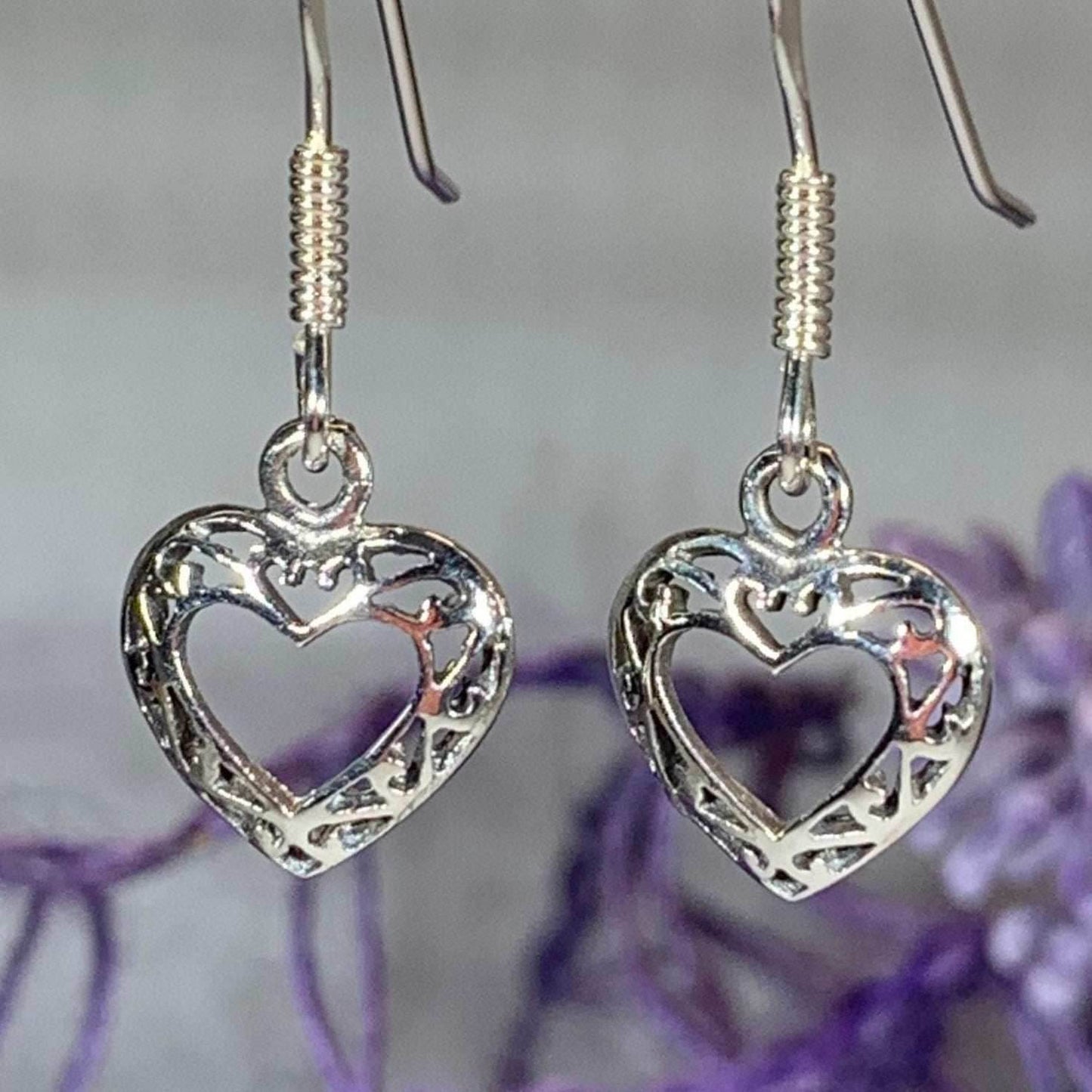 Petite Heart Earrings - 