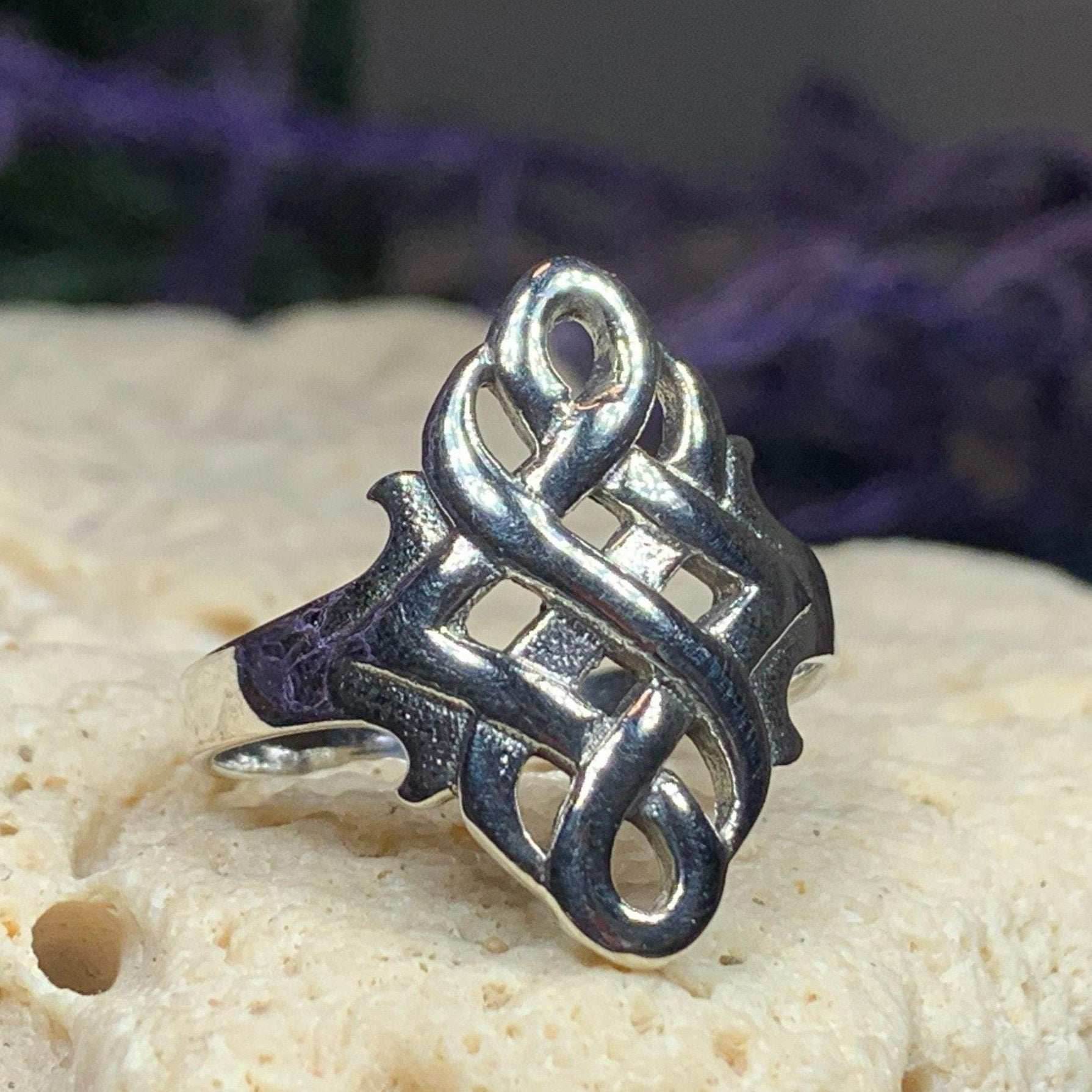 Irish Celtic Knot Ring - 6