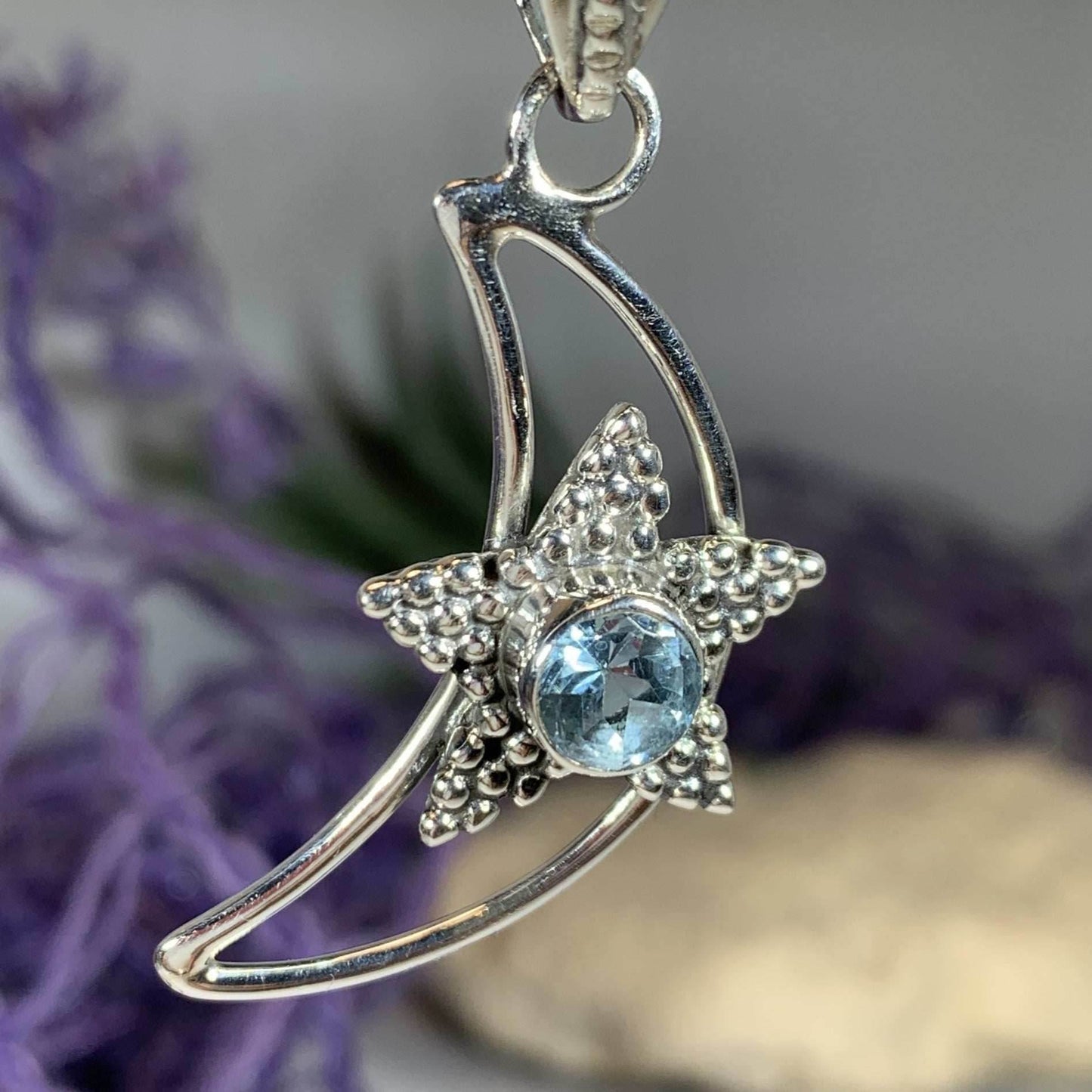 Starry Moon Necklace - 