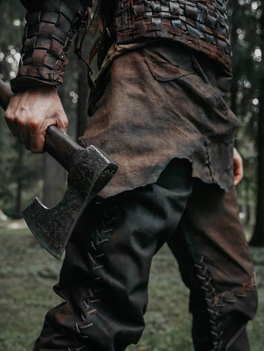 Vikings leather skirt - 