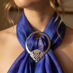 Celtic Thistle Scarf Ring