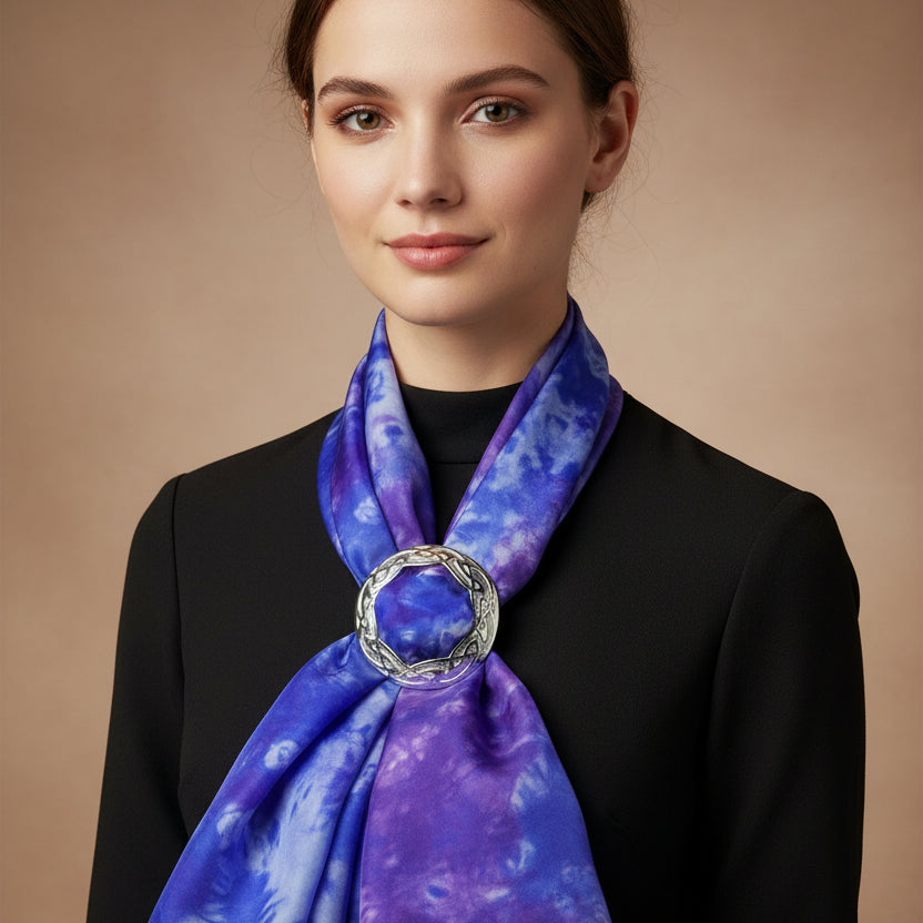 Large Celtic Knot Scarf Ring